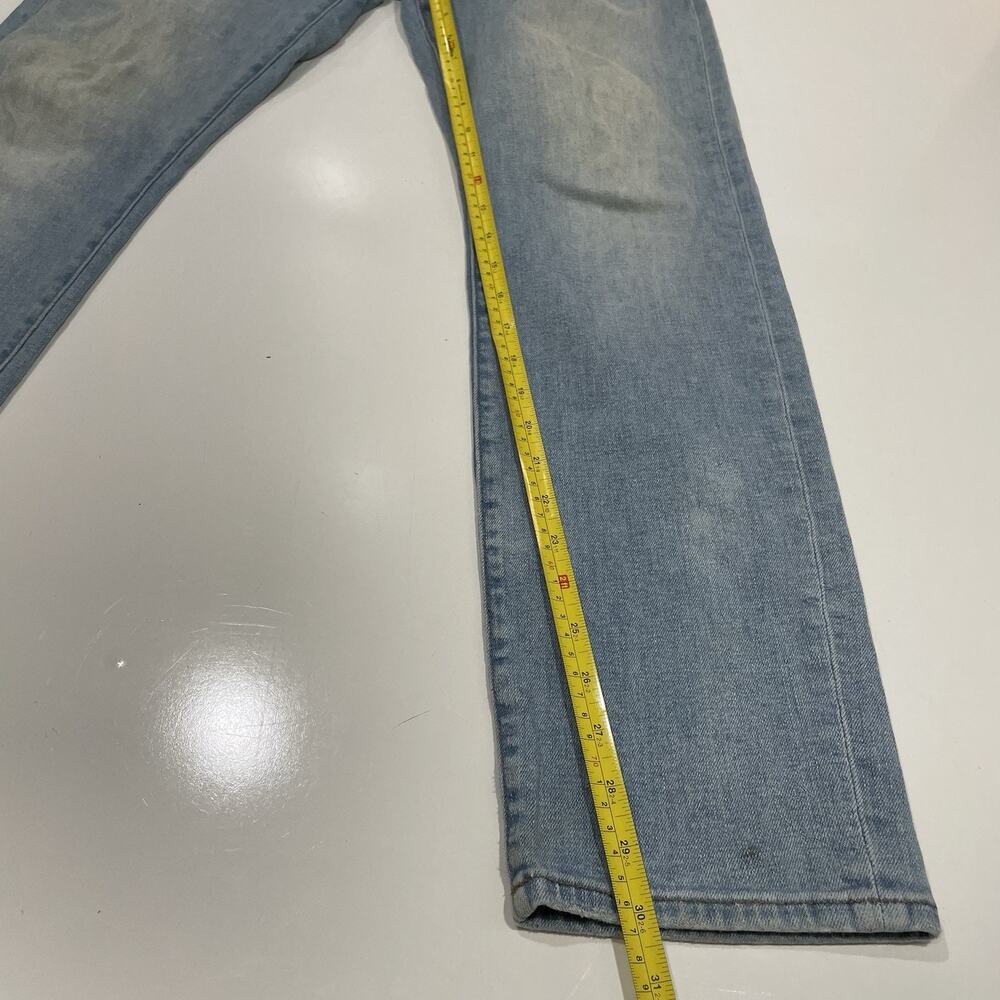 Madewell Men's Midweight 10oz Jean In Delray Wash Tencel Denim, Light Blue 32x32 - Picture 3 of 8